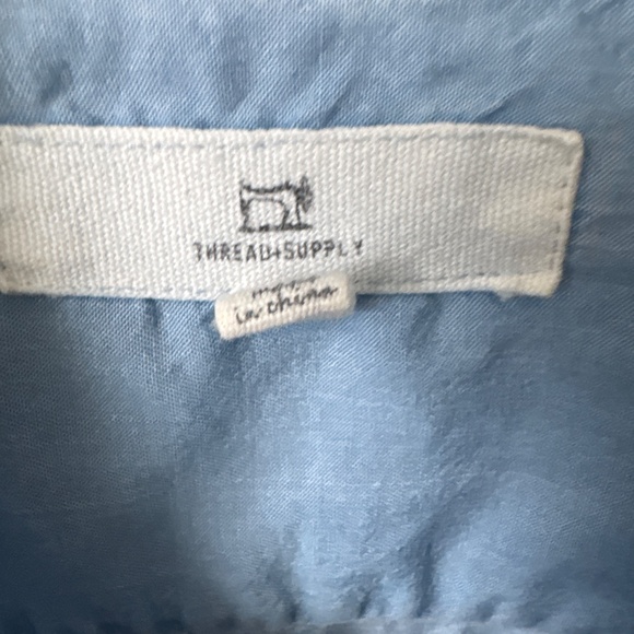 Thread + supply tie front with pockets dress - Picture 2 of 6